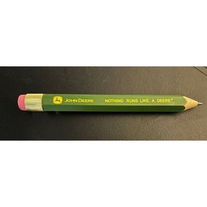 John Deere Oversized Pencil Ruler Pencil Writes! 11.5 inches long